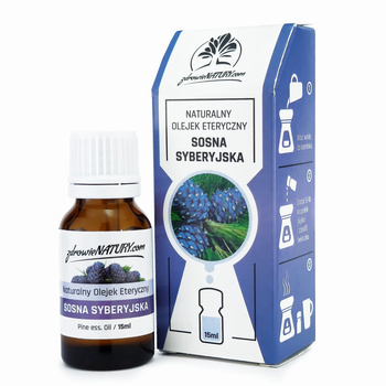 Olejek eteryczny z Sosny Syberyjskiej, Zdrowie Natury, 15 ml