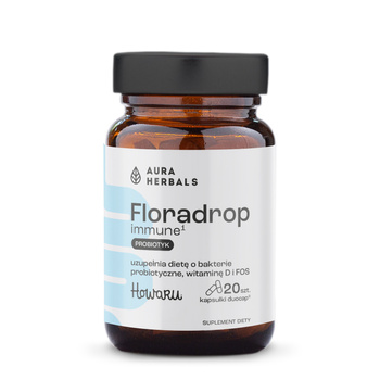 Floradrop immune probiotyk Aura Herbals, 20 kapsułek