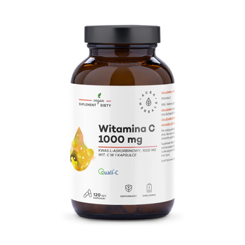Witamina C 1000 mg Aura Herbals, kapsułki 120 szt.