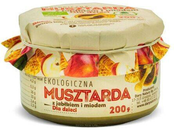 Musztarda dla dzieci EKO Dary Natury, 200g