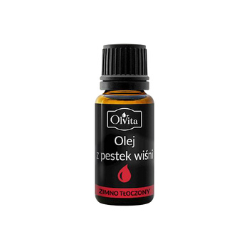 Mini olej z pestek wiśni zimnotłoczony Olvita, 10 ml