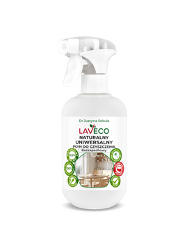 Naturalny uniwersalny płyn do czyszczenia - bezzapachowy Laveco, 0,5l