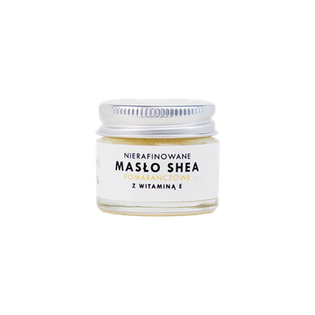 Masło Shea pomarańczowe z witaminą E Natur Planet, 20 ml.