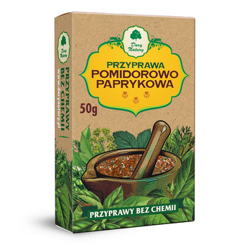 Przyprawa pomidorowo paprykowa Dary Natury, 50g