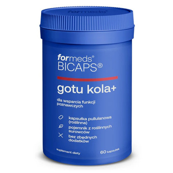 Bicaps Gotu Kola + ForMeds, 60 kapsułek