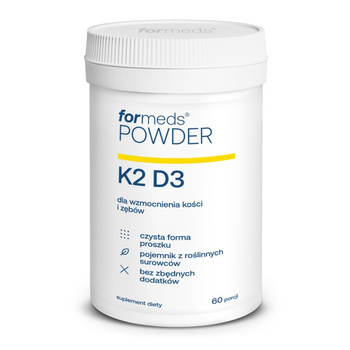 Powder Witamina K2 D3 ForMeds, 60 porcji