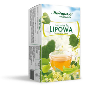 Herbatka Fix LIPOWA Herbapol Kraków, 20x2g