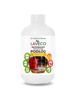 Płyn do mycia podłóg - orzeźwiająca pomarańcza Laveco, 0,5 l