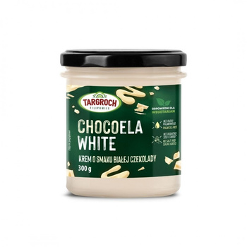 Krem CHOCOELA WHITE o smaku białej czekolady Targroch, 300g