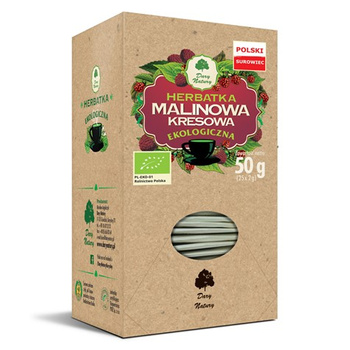 Herbatka Malinowa kresowa EKO Dary Natury, 25x2g