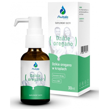Dzikie Oregano 90% Karwakrolu Krople Avitale, 30ml