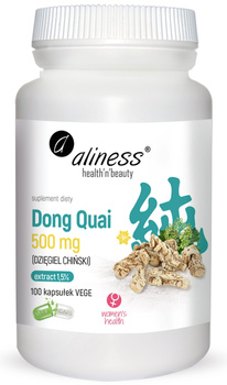 DongQuai 1,5% 500mg Vege Aliness, 100 kaps.