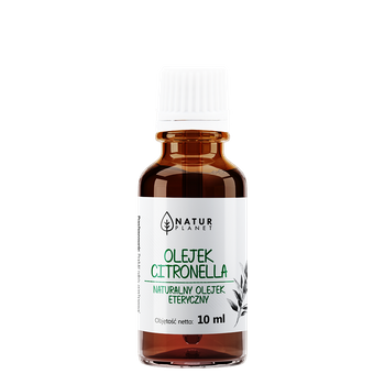 Olejek eteryczny z Citronelli Natur Planet, 10 ml