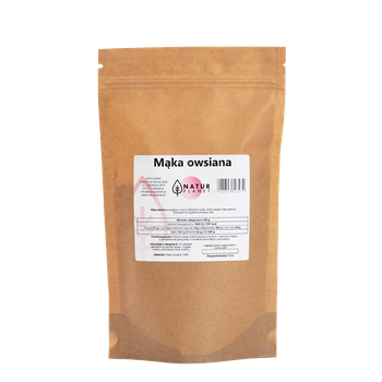 Mąka Owsiana Natur Planet, 1000 g Data ważności: 10.2023r.