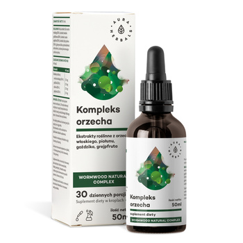 Orzech kompleks Walnut Natural Complex Aura Herbals, 50 ml