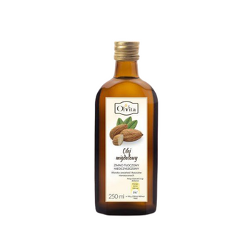 Olej migdałowy zimnotłoczony Olvita, 250 ml
