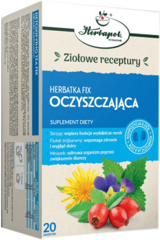 Herbatka fix Oczyszczająca Herbapol Kraków, 20x2g