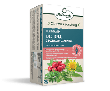 Herbatka Fix Do Dna Z Podagrycznikiem Herbapol Kraków, 20x2g