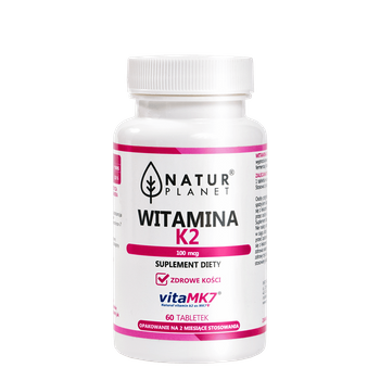 Witamina K2MK7 Natur Planet, 60 tabletek