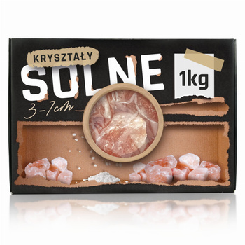 Bryłki solne, kawałki soli 3-7 cm 1 kg, Zdrowie Natury