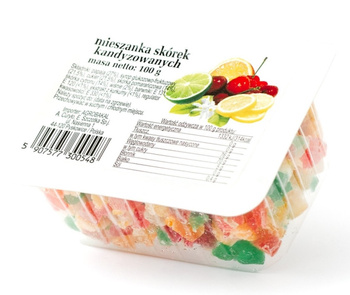 Mieszanka skórek kandyzowanych Targroch, 100g