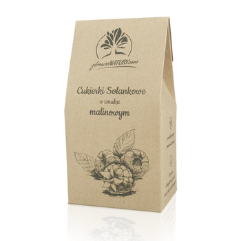 Cukierki solankowe o smaku malinowym Zdrowie Natury, 110 g