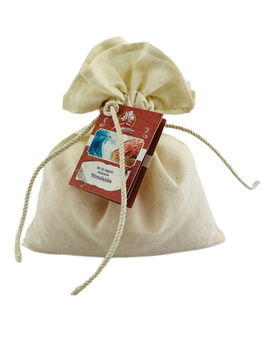 Himalajska sól do kąpieli w bawełnianym woreczku Zdrowie Natury, 500g