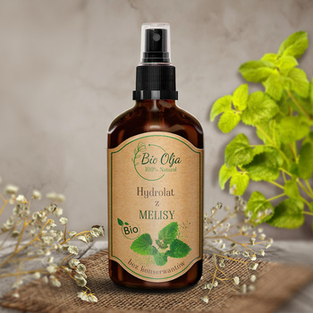 BIO Hydrolat z melisy BioOlja, 100 ml. Data ważności: 07.2025