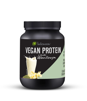 Vegan Protein o smaku wanilikowym Intenson, 600g