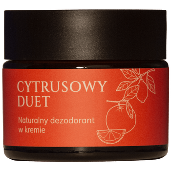 Cytrusowy duet naturalny dezodorant w kremie Mglife, 50ml