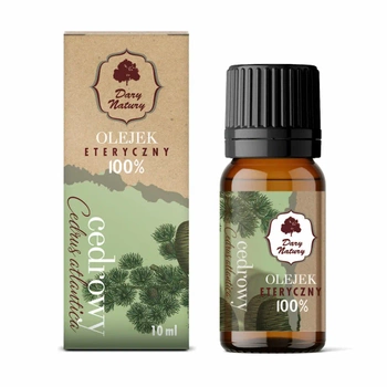 Olejek eteryczny - cedrowy 100% EKO Dary Natury, 10ml