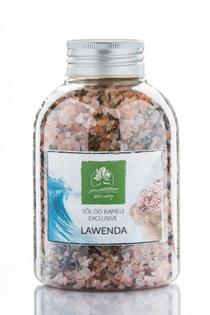 Himalajska sól do kąpieli z lawendą Zdrowie Natury, 600g