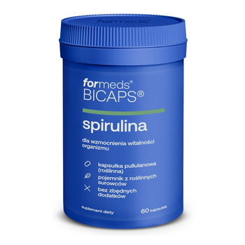 Bicaps Spirulina ForMeds, 60 kapsułek