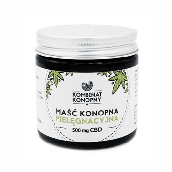 Maść konopna pielęgnacyjna 500 mg CBD Kombinat Konopny, 50 g