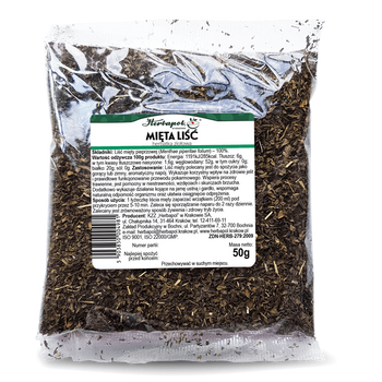 Mięta Liść Herbapol Kraków, 50g