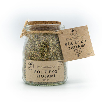 Sól z Ziołami EKO Dary Natury, słoik 100g