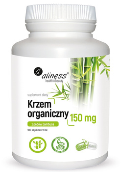 Krzem Organiczny 150mg Vege Aliness, 100 kaps.
