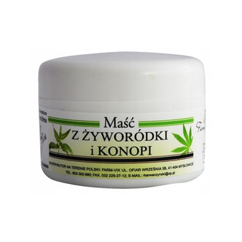 Maść z żyworódki i konopi Farm-Vix, 50 ml