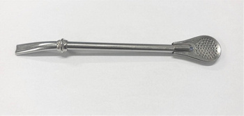 Bombilla nierdzewna Alvaro Intenson, 19 cm