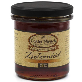 Ziołomiód Sosnowy Doktor Miodek, 400g