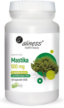 Mastika Pistacia lentiscus 500mg Vege Aliness, 60 kaps.