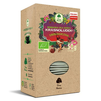 Herbatka dla dzieci Krasnoludek EKO Dary Natury, 25x2g