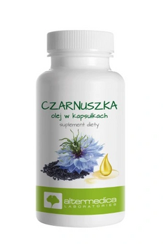 Czarnuszka olej w kapsułkach Altermedica, 90 kapsułek