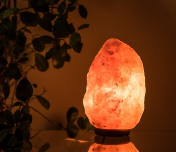 Lampa Solna z Różowej Soli Himalajskiej Zdrowie Natury, 3-4 kg