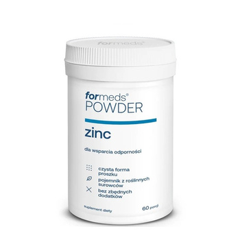 Powder Zinc ForMeds, 60 porcji