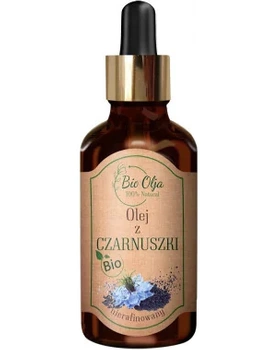 Olej z czarnuszki BIO - zimnotłoczony, nierafinowany BioOlja, 50ml