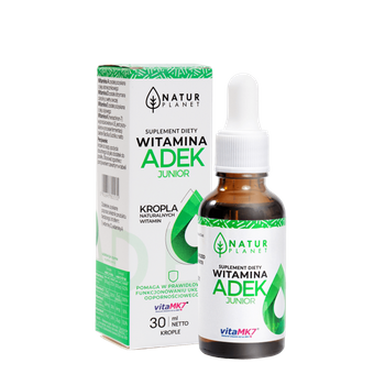 Witamina A+D+E+K Junior Natur Planet, 30 ml