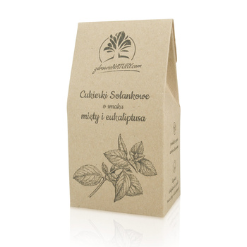 Cukierki solankowe o smaku mięty i eukaliptusa Zdrowie Natury, 110 g