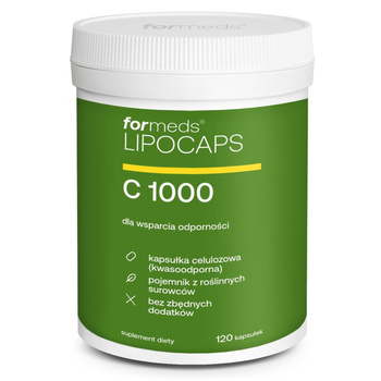 Lipocaps C 1000 ForMeds, 120 kapsułek