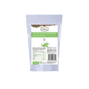 Nasiona Chia (szałwia hiszpańska), Olvita 250 g